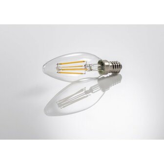 Xavax Led-gloeidraad E14 470lm Verv. 40W Kaarslamp Warm Wit Helder Dimb.