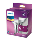 Philips LED Reflector 60W E27 Warm Wit